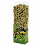 JR FARM Grainless Лакомство для грызунов беззерновое Гороховые колечки 150г