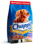 Чаппи сухой корм для собак Мясное изобилие 600г