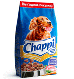 Чаппи сухой корм для собак Мясное изобилие 2,5кг