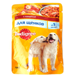 Педигри пауч для щенков Говядина 100г