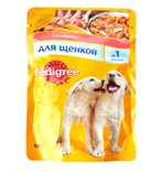 Педигри пауч для щенков Ягненок 100г