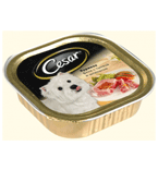 Цезарь консервы для собак Куриное филе/Тыква/Шпинат 100г