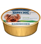 Хэппи Дог консервы для собак паштет Кролик 125г