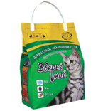 Зверьё моё Наполнитель древесный крупные гранулы 3кг