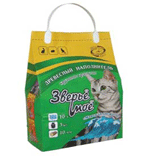 Зверьё моё Наполнитель древесный крупные гранулы "Морская свежесть" 3кг