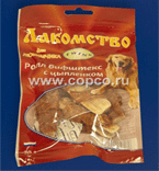 Твинс Роллы из цыпленка с бифштексом 70г *10