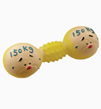 Зооник 16499 Игрушка д/собак "Гантель 150кг" 130мм