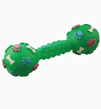 Зооник Игрушка для собак "Гантель 100кг" 150мм