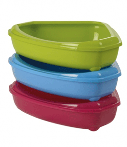 **Модерна С146 Corner Tray Туалет д/кошек угловой с бортиком 55*45*14см ― ЗооРесторан