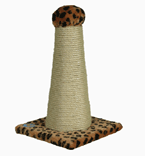 Зооник 22319 Когтеточка-столб шестигранная на подставке