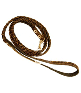 **171701 Поводок кожаный плетёный коса №1 ― ЗооРесторан