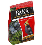Вака High Quality корм для средних попугаев 500г *10