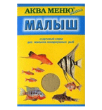 Аква Меню Малыш корм для рыб *60шт
