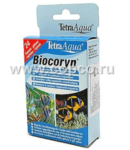 *Тетра 146891 ZMF BIOCORYN H3 Кондиционер для разложения органики 24 капсулы*1200л *12 АКЦИЯ ― ЗооРесторан
