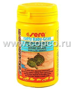 Сера Raffy Baby-Gran Корм для молодых рептилий, гранулы 100мл