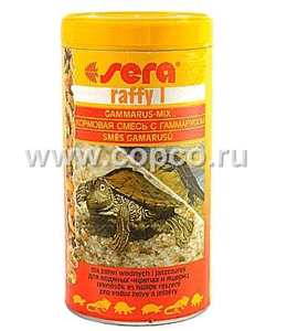 Сера Raffy I Корм для водных черепах и ящериц 250мл