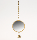 I.P.T.S. 010250 Зеркало круглое с колокольчиком, металл 