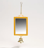 I.P.T.S. 010205 Зеркало прямоугольное с колокольчиком, пластик 