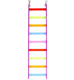 *I.P.T.S. 010432 Лесенка д/птиц разноцветная, акрил 9 шагов*46*10,5см