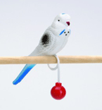 I.P.T.S. 010326 Игрушка д/птиц "Попугай пластиковый на кольце"