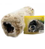 *I.P.T.S. 810940 Дом-нора д/грызунов, плюш, серый 36*18см