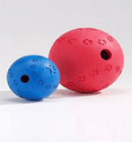 I.P.T.S. Игрушка для собак Мяч "Закуска" разноцветный, резина 11,5см