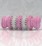 I.P.T.S. Игрушка для собак "Гантель Rolito" для ухода за зубами, резина 11*4см