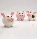 *I.P.T.S. 620873 Игрушка д/собак "Животные с фермы" латекс, в ассорт. 12*9см