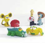 **I.P.T.S. 620436 Игрушки д/собак большие, латекс 13-16см *18шт (туба)