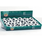 I.P.T.S. 420014 Игрушка д/кошек Мяч мягкий футбольный бело-черный 5,5см *24шт