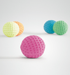 I.P.T.S. 425300 Игрушка д/кошек Мяч поролоновый для гольфа 4см *4шт