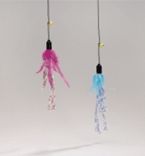 **I.P.T.S. 430283 Игрушка д/котят Удочка с разноцветными пёрышками, в ассорт. 35см