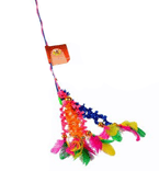 I.P.T.S. 430262 Игрушка д/кошек Удочка 6 вельветовых хвостиков с перьями 46см