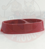 I.P.T.S. 650127 Миска д/собак пластмассовая двойная 2*2,4л 2*13,5см