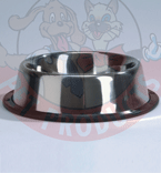 I.P.T.S. 640432 Миска стальная хромированная нескользящая 0,45л*16,5см