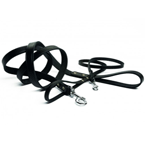 *I.P.T.S. 736354 Поводок кожаный цвет черный 165см*12мм