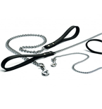 *I.P.T.S. 736422 Поводок хромированный с черной ручкой 120см*4мм