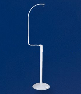 **30080010/*f08b Подставка-подвес под круглую клетку белая /2/ ― ЗооРесторан