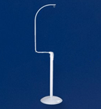 **30080010/*f08b Подставка-подвес под круглую клетку белая /2/