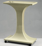 **30110061/*f11g Подставка на колесах для Chiara, Zeda, Janine, Gemma, Rachele бежевая 52,5*26*75 /1/