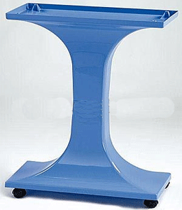 **30110076/Подставка на колесах для Zeda, Chiara, Rachele белая 52,5*26*75 /1/ ― ЗооРесторан