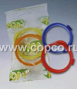 **40153070/L153 Переход для грызунов - Крепежное кольцо Mix-цветные /50 ― ЗооРесторан