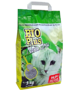 **Био Плюс Naturstreu Наполнитель комкующийся 5кг (ламинированный бумажный пакет) АКЦИЯ ― ЗооРесторан