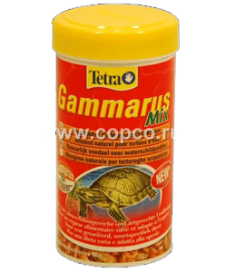 Тетра Tetra Gammarus Mix Корм для водных черепах из гаммаруса и анчоусов 250мл