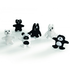 I.P.T.S. 430146 Игрушка д/кошек плюшевая, в ассорт. 7,5см *2шт