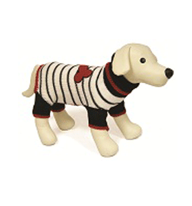 Деззи Свитер для собак вязаный цветной 20см, обхват груди 30-34см