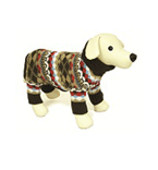 Деззи Свитер для собак вязаный цветной 20см, обхват груди 30-34см