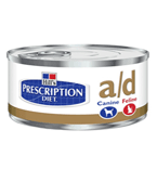 Хиллс Диета консервы для собак и кошек A/D помощь при истощении 156г