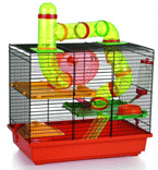 I.P.T.S. 266820 Rocky Клетка д/грызунов черно-красная 43*28*38,5см
