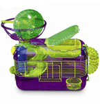 I.P.T.S. 285020 Z Клетка д/грызунов с игровым комплексом 53*28*44см